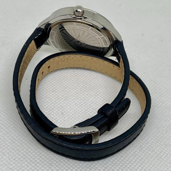 Stuhrling Swiss quartz Women\'s Wrap Watch Black Buckle leather 50MWR running main image 6